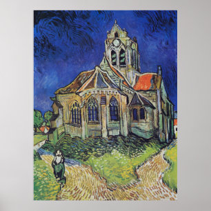 Poster L'église de Van Gogh à Auvers