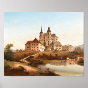 Poster L'église du pèlerinage   Johann Wilhelm Jankowsky