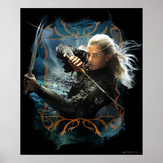 Poster LEGOLAS GREENLEAF™ Graphique (Devant)