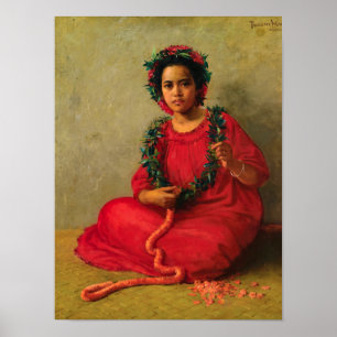 Poster Lei Maker, 1901 par Theodore Wores