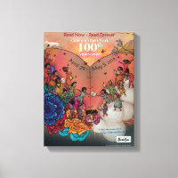 Poster-Leinwand der Kinderbuchwoche 2019