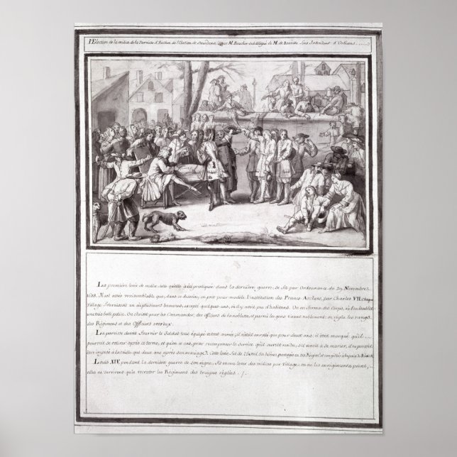 Poster L'élection de la milice (Devant)