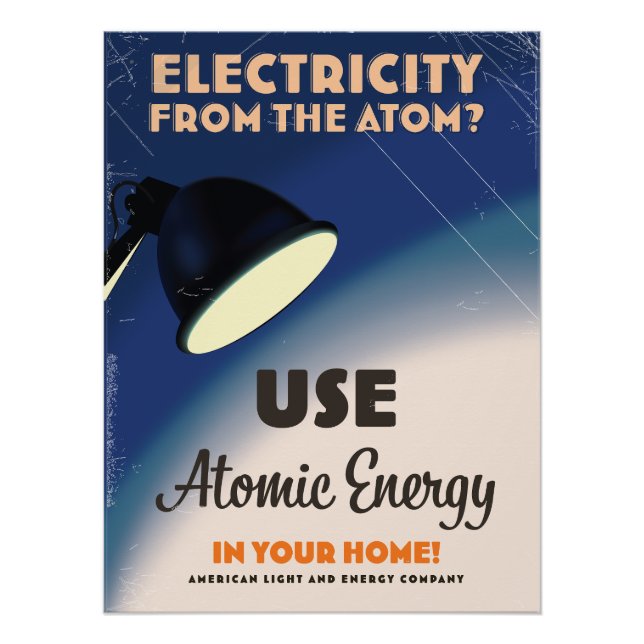 Poster L'électricité de l'Atom ? (Devant)