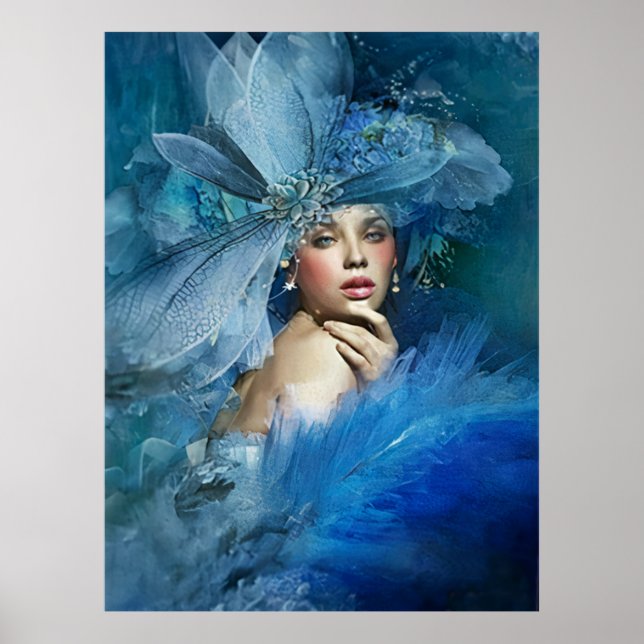 Poster L'élégante femme (Devant)