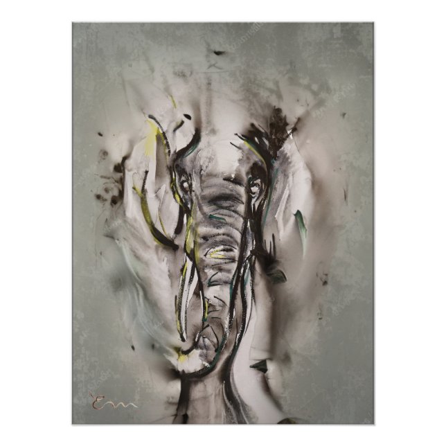 Poster Léléphant (Devant)