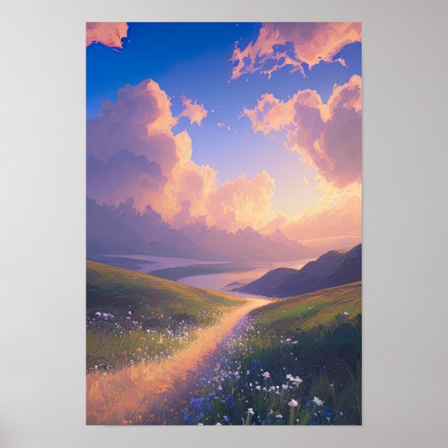 Poster L'Embrace d'or de la rivière (Devant)