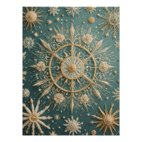 L'Embrace d'or d'hiver : une Serenade de flocon de