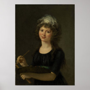 Poster Lemoine - Autoportrait