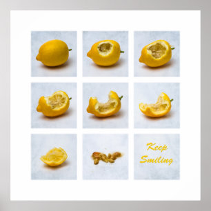 Poster Lemon - Keep Smiling
