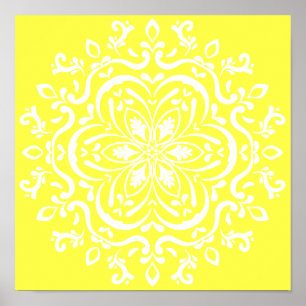 Poster Lemon Mandala