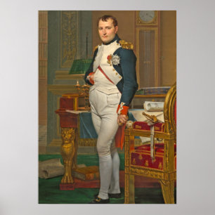 Poster L'empereur Napoléon dans son étude aux Tuileries