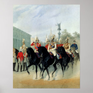 Poster L'empereur Nicholas I et le Grand-Duc Alexander