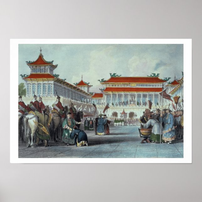 Poster L'empereur Teaon-Kwang révise ses gardes, Pala (Devant)