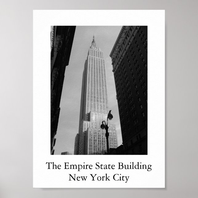 Poster L'Empire State Building (Devant)
