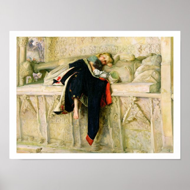 Poster L'Enfant du Régiment (Le tir au hasard) 1855 (pétr (Devant)