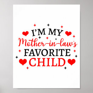 Poster L'enfant préféré de ma belle-mère, femme parent dr