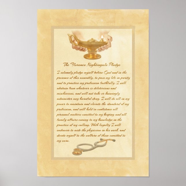 Poster L'engagement de Florence Nightingale (Devant)
