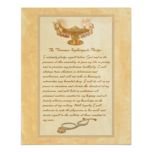 Poster L'engagement de Florence Nightingale (Devant)