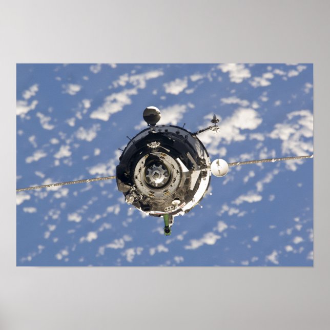 Poster L'engin spatial Soyouz TMA-01M (Devant)