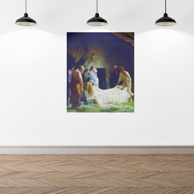 Poster L'enterrement de Jésus par Carl Heinrich Bloch 187 (Créateur téléchargé)