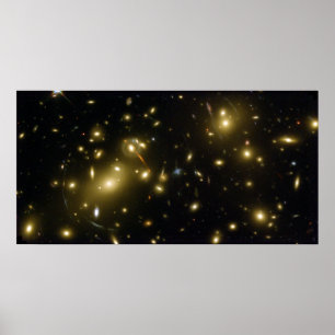 Poster Lentille de gravité de groupe Abell 2218 de