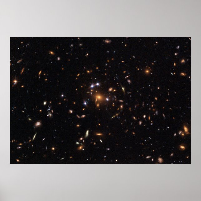 Poster Lentille gravitationnelle "Cinq Étoiles" (Devant)