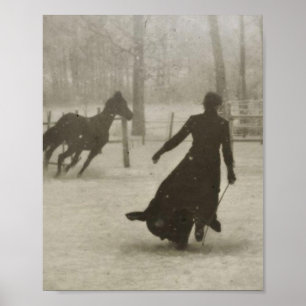 Poster L'Entraîneur De Cheval Par Felix Thiollier 1899