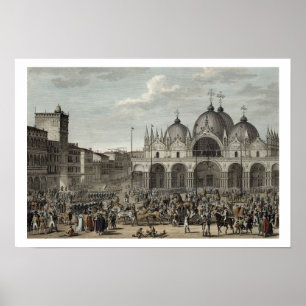 Poster L'entrée du Français dans Venise et le vol