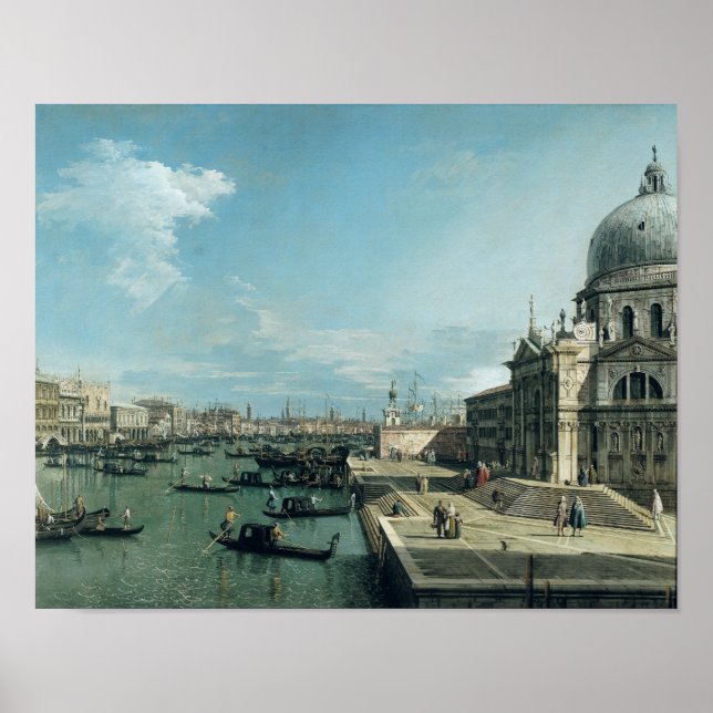 Poster L'entrée du Grand Canal (Devant)