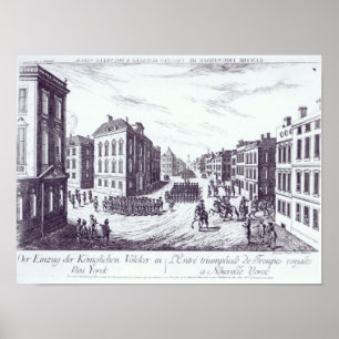 Poster L'entrée triomphante des troupes royales