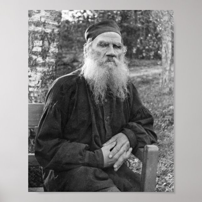 Poster Leo Tolstoï (Devant)