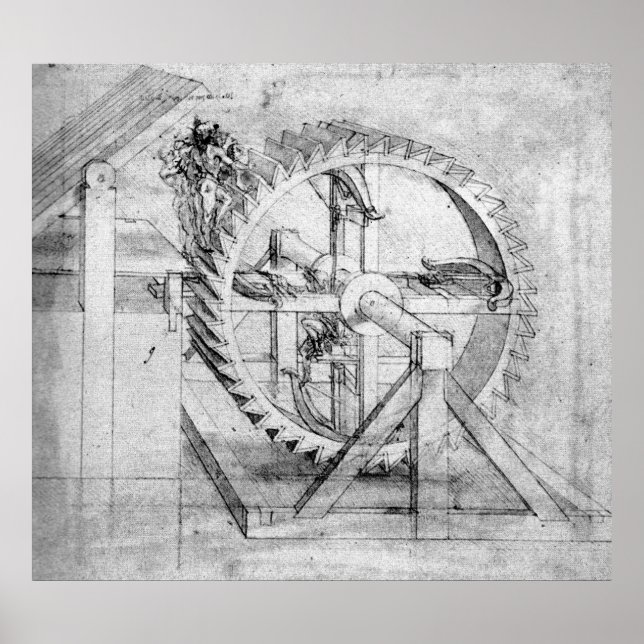 Poster Léonard En Bois (Devant)