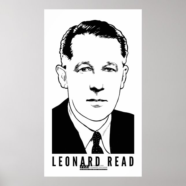 Poster Leonard Read (Devant)
