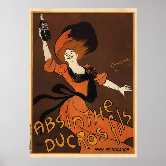 Poster Leonetto Cappiello Absinthe Ducros Fils (Devant)