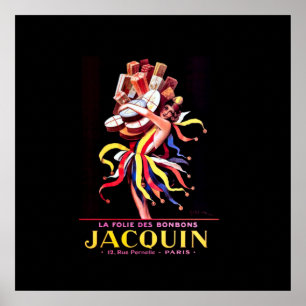 Poster Leonetto Cappiello Jacquin Bonbon Advertising