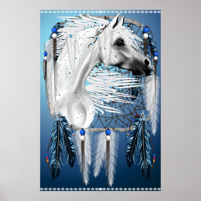 Poster Léopard Appy Dream Catcher (Devant)