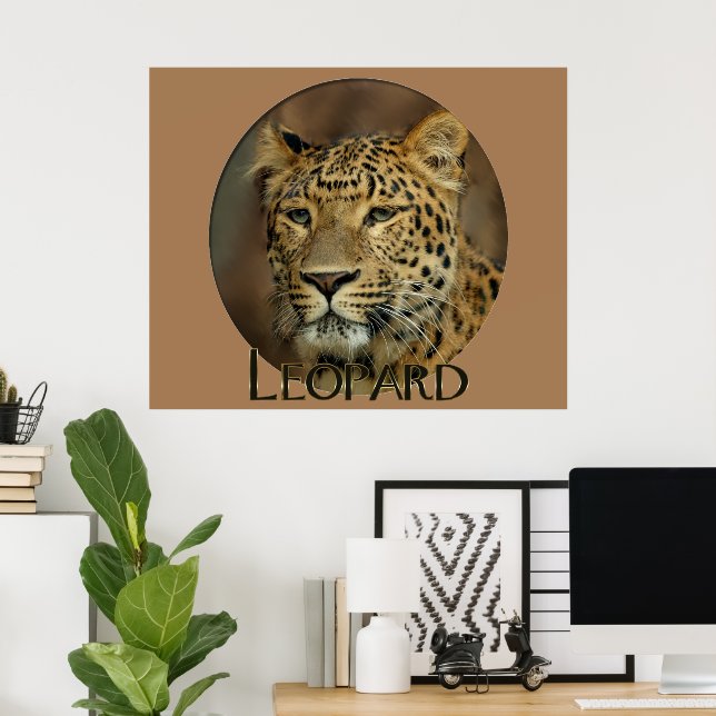 Poster Leopard Lovers (Bureau à domicile)