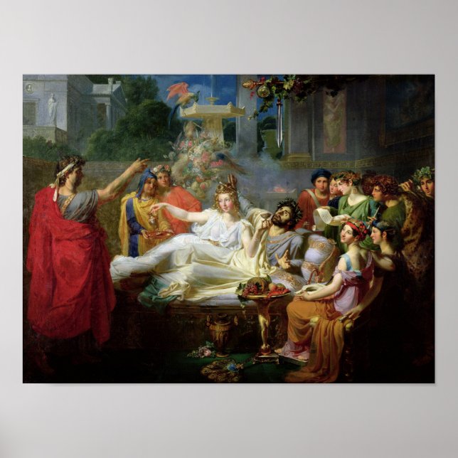 Poster L'épée de Damoclès (Devant)