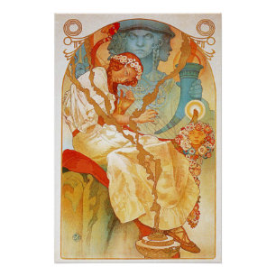 Poster L'Épopée Slave Par Alphonse Mucha