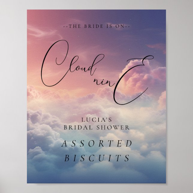 Poster L'Épouse Est Sur Nuage 9 Fête des mariées (Devant)