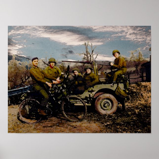 Poster L'équipage du Jeep de Woody (Devant)