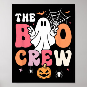 Poster L'Équipe De Boo Halloween Ghost Trick Ou Treat Squ