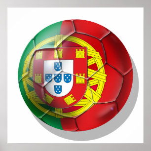 Poster L'équipe de football nationale du football du