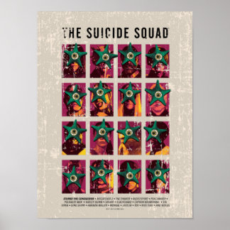 Poster L'équipe du suicide | Édition Starro Squad