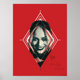 Poster L'équipe du suicide   Harley Quinn Diamond Target