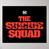 L'équipe du suicide | Logo rouge et noir