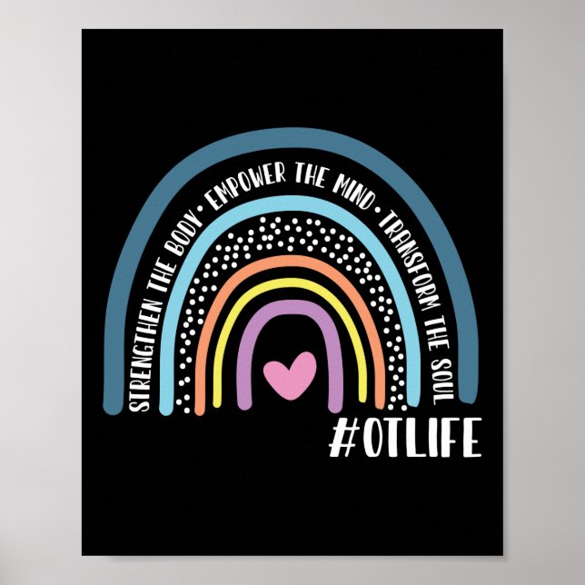 Poster L'ergothérapeute Renforcer L'Autonomie (Devant)