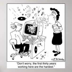 Poster Les 30 premières années ici sont les plus difficil