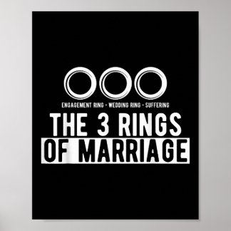 Poster Les 3 Anneaux Du Mariage Mariage Mariage Mariage C