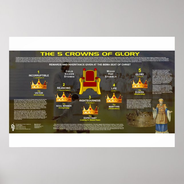 Poster Les 5 Couronnes de gloire (Devant)
